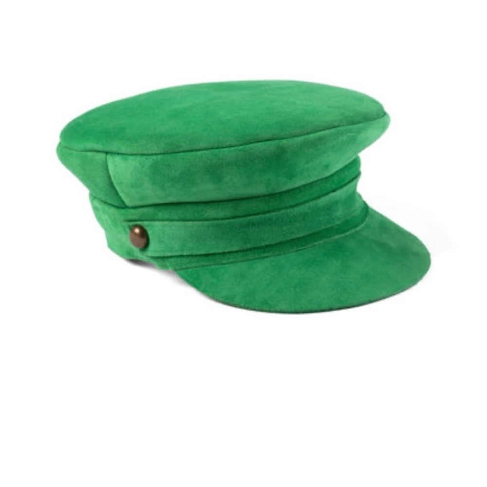 NEW Lack of Color “Lola” Green Suede Hat - Picture 5 of 11